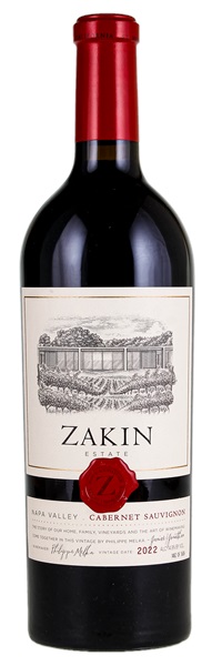 2022 Zakin Family Estate Cabernet Sauvignon, 750ml