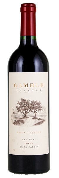 2022 Gamble Estates Mount Veeder Red