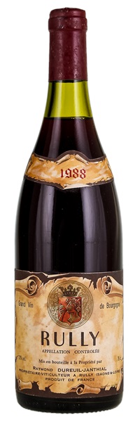 1988 Raymond Dureuil-Janthial Rully Rouge, 750ml