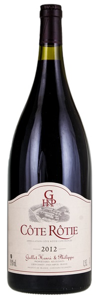 2012 Henri & Philippe Gallet Côte-Rôtie, 1.5ltr