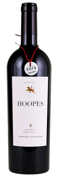 2014 Hoopes Vineyard Dante's Block Cabernet Sauvignon, 750ml
