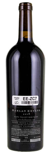 2018 Harlan Estate