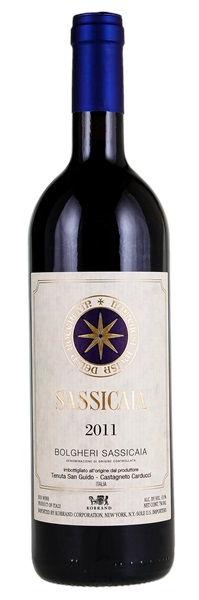 2011 Tenuta San Guido Sassicaia, 750ml