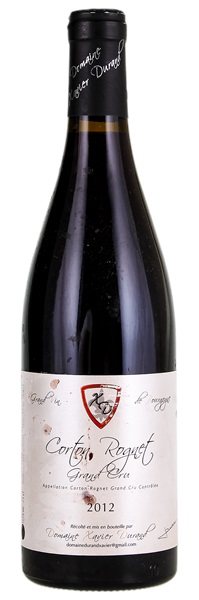 2012 Xavier Durand Corton-Rognet, 750ml