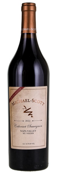 2022 Michael Scott Mount Veeder Cabernet Sauvignon, 750ml