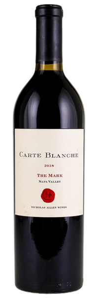 2018 Nicholas Allen Wines Carte Blanche The Mark