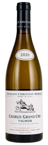 2020 Christian Moreau Chablis Valmur, 750ml