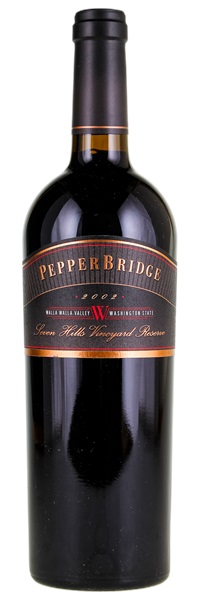 2002 Pepper Bridge Seven Hills Reserve Cabernet Sauvignon