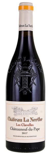 2017 Chateau la Nerthe Châteauneuf-du-Pape Les Clavelles