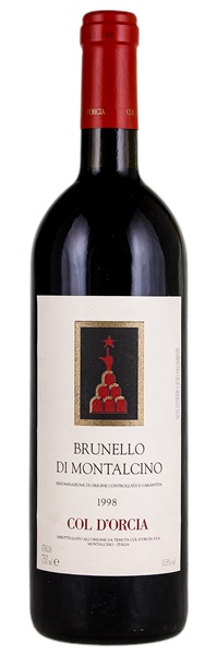 1998 Col D'Orcia Brunello di Montalcino, 750ml
