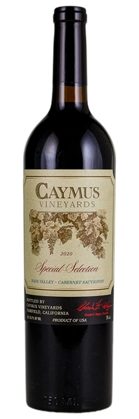 2020 Caymus Special Selection Cabernet Sauvignon, 750ml