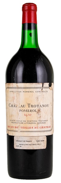 1970 Château Trotanoy, 1.5ltr
