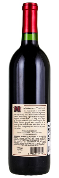 2005 Mayacamas Cabernet Sauvignon