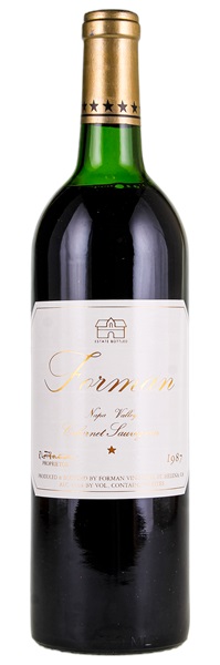 1987 Forman Cabernet Sauvignon