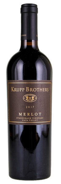 2017 Krupp Brothers Stagecoach Vineyard Merlot, 750ml