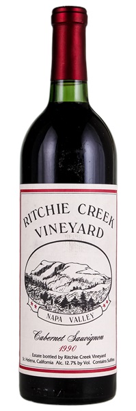 1990 Ritchie Creek Cabernet Sauvignon, 750ml