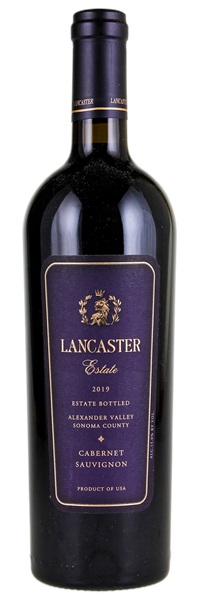 2019 Lancaster Estate Cabernet Sauvignon, 750ml