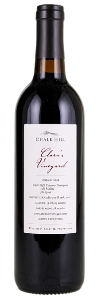 2021 Chalk Hill Clara's Vineyard, 750ml