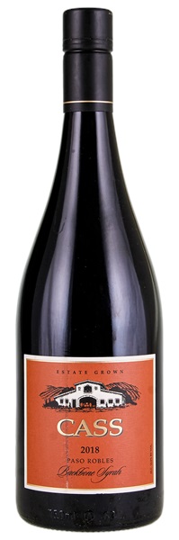 2018 Cass Winery Estate Backbone Syrah (Screwcap)