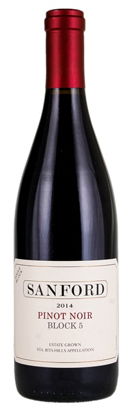 2014 Sanford Sanford & Benedict Vineyard Block 5 Pinot Noir, 750ml
