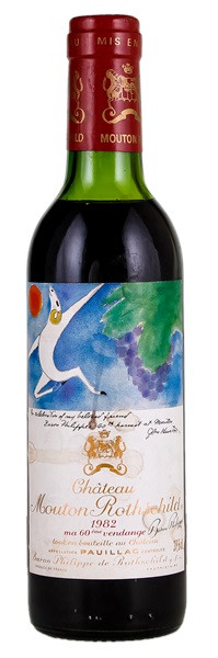1982 Château Mouton Rothschild, 375ml