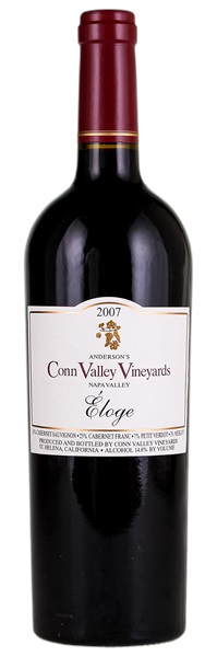2007 Anderson's Conn Valley Vineyards Eloge, 750ml