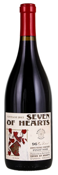 2015 Seven of Hearts Armstrong Pinot Noir