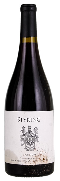2014 Styring Signature Pinot Noir, 750ml