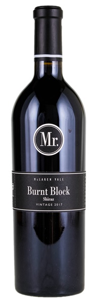 2017 Mr Riggs Burnt Block Shiraz, 750ml