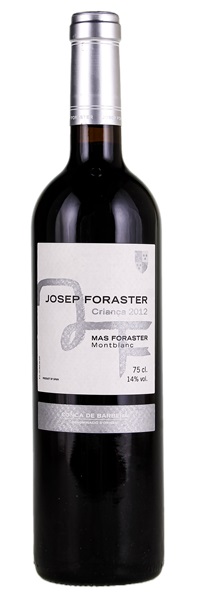 2012 Mas Foraster Conca de Barbera Crianca Josep Foraster Montblanc