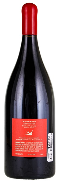 2018 Rivers-Marie Summa Vineyard Pinot Noir, 1.5ltr