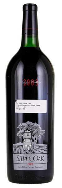 2003 Silver Oak Napa Valley Cabernet Sauvignon, 1.5ltr