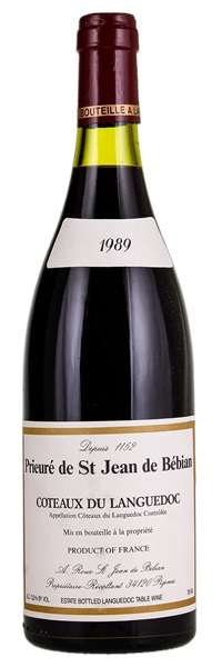 1989 Prieuré Saint Jean de Bebian, 750ml