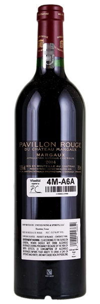 2014 Pavillon Rouge du Margaux, 750ml