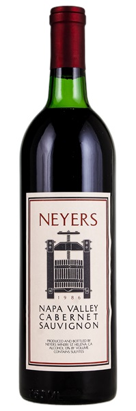 1986 Neyers Cabernet Sauvignon, 750ml