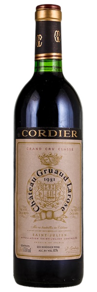 1981 Château Gruaud-Larose