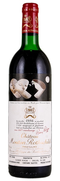 1986 Château Mouton Rothschild