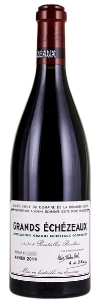2014 Domaine de la Romanee-Conti Grands-Echezeaux