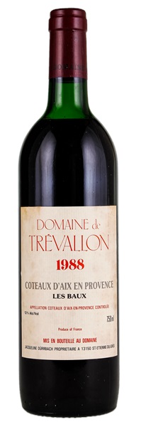 1988 Domaine de Trevallon Les Baux, 750ml