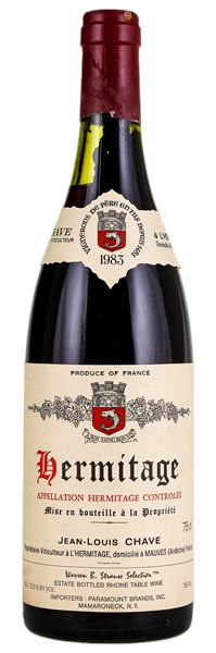 1983 Jean-Louis Chave Hermitage