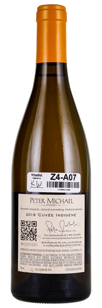 2019 Peter Michael Cuvee Indigene Chardonnay, 750ml