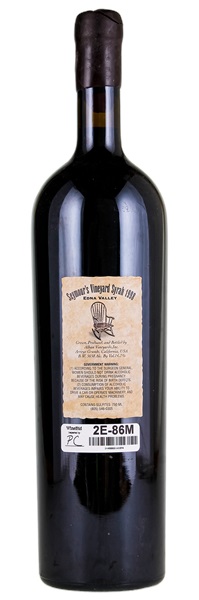 1998 Alban Vineyards Seymour's Vineyard Syrah, 1.5ltr