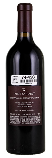 2009 The Vineyardist Cabernet Sauvignon