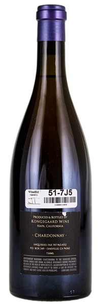 1999 Kongsgaard Chardonnay, 750ml