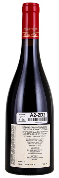 2017 Domaine Francois Lamarche Vosne-Romanee Malconsorts, 750ml