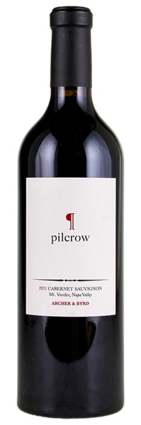 2021 Pilcrow Archer and Byrd Cabernet Sauvignon, 750ml