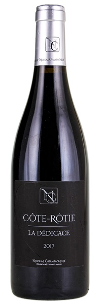 2017 Nicolas Champagneux Cote Rotie La Dedicace, 750ml