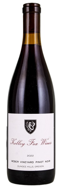 2022 Kelley Fox Wines Weber Vineyard Pinot Noir, 750ml