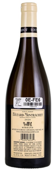 2020 Louis Jadot Bâtard-Montrachet