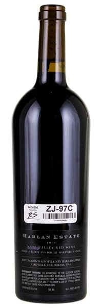 2001 Harlan Estate